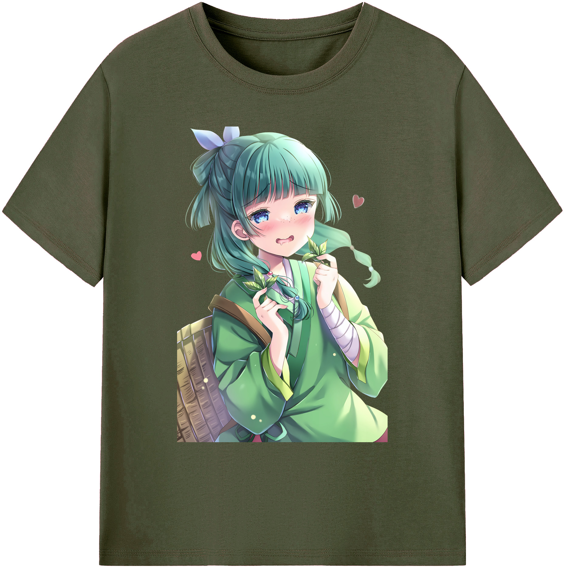 （画像用） 薬屋のひとりごと The Apothecary Diaries 綿100％ メンズ半袖Tシャツ｜肌触りやわらか＆通気性